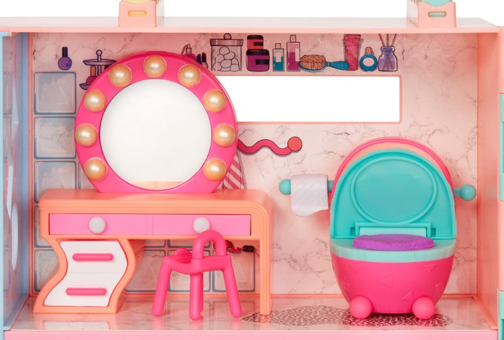 LOL SURPRISE SQUISH SAND MAGIC HOUSE DOMEK + squish sand + laleczka Diva