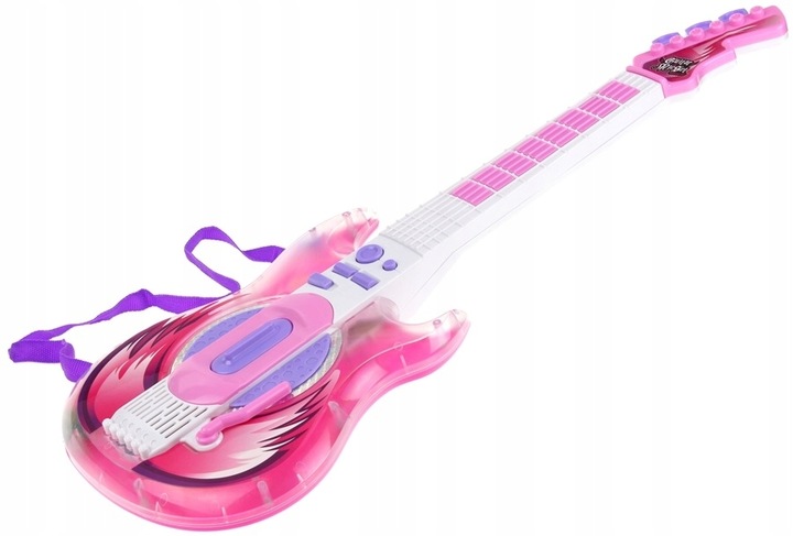 Gitara Rockowa Elektryczna Świecąca Okulary z Mikrofonem dla Dzieci