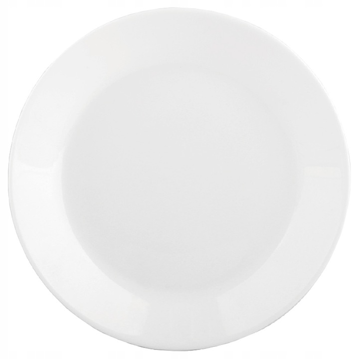 Serwis OBIADOWY komplet talerzy dla 6 osób 18 elementów BIAŁE