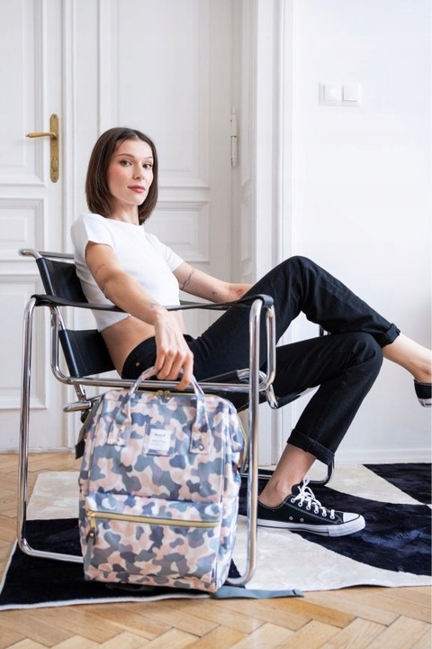 Plecak Himawari No. 8 Multi M - multikolor | damski, miejski tr23090