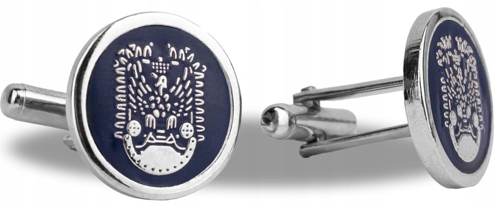 Spinki do Mankietów i Krawata Sił Powietrznych SP zestaw 841A/MON