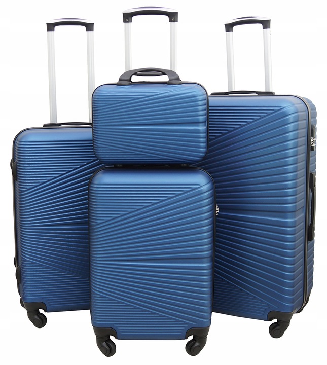 ZESTAW WALIZEK 4w1 WALIZKA PODRÓŻNA NA KÓŁKACH GRAVITT 1203