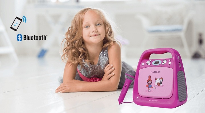 BOOMBOX CD MP3 USB KARAOKE MIKROFON BLUETOOTH R