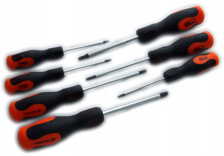 Zestaw Śrubokręty Wkrętaki TORX T6-T30 C5375 Richmann Magnes 7 Sztuk