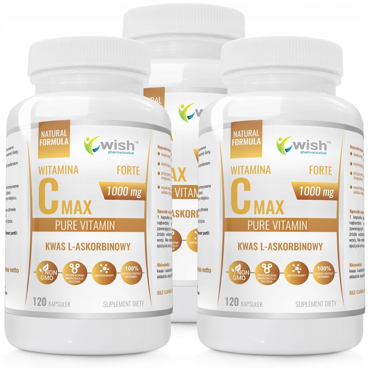 OKAZJA WITAMINA C 1000mg KWAS L-ASKORBINOWY 360szt