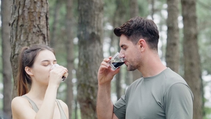 PODRÓŻNY ekspres do kawy mielonej+ na kapsułki CIŚNIENIOWY 20 Bar AEROGOGO