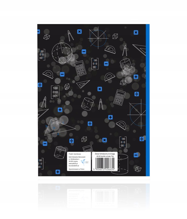 Komplet zestaw 10 zeszytów do przedmiotów ściąga kolor A5/60k klasa 7-8