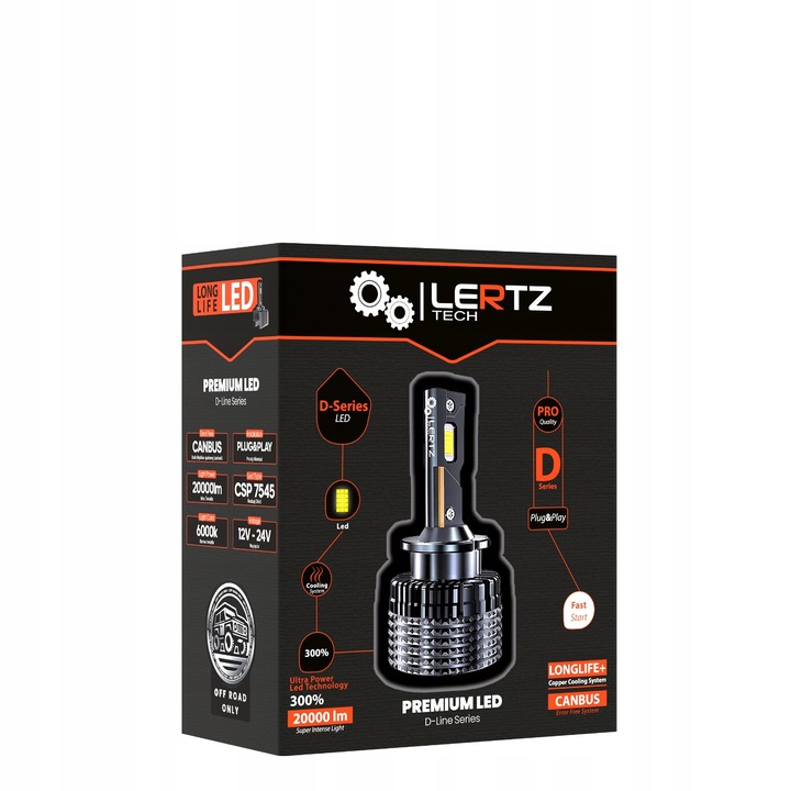 Żarówki ksenonowe żarnik Palniki LED D2S D2R LED Plug&Play Xenon CANBUS