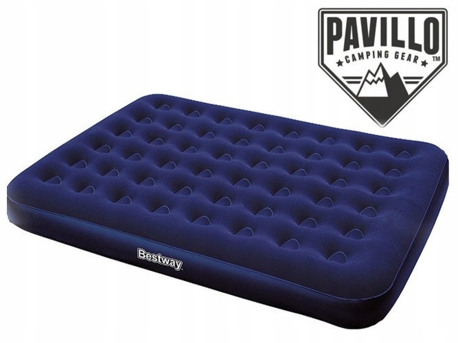 MATERAC DMUCHANY DO SPANIA DWUOSOBOWY 203x152x22 cm BESTWAY + POMPKA