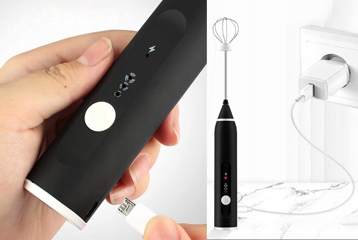 Spieniacz do mleka Frother Trzepaczka Latte Cappuccino Matcha