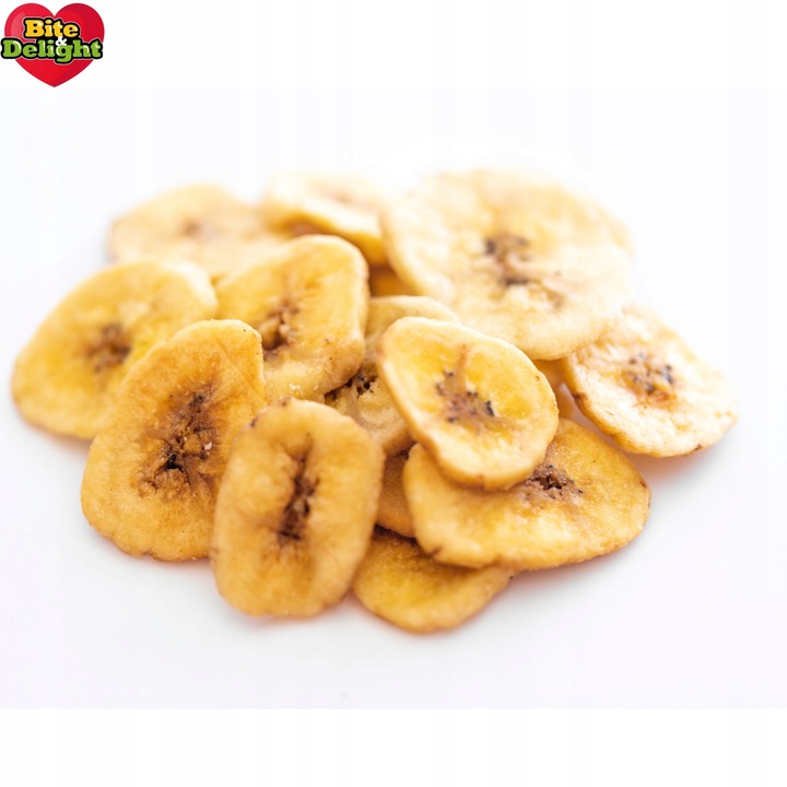 Chipsy bananowe bez cukru niesłodzone 2kg Zdrowa przekąska suszony banan
