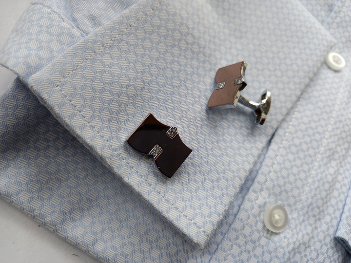 Spinki do mankietów EXC Koniczynka dla Maturzysty