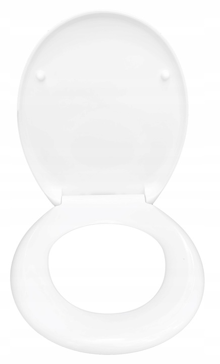 Deska sedesowa wolnoopadająca WC twardy duroplast uniwersalna wypinana kołk