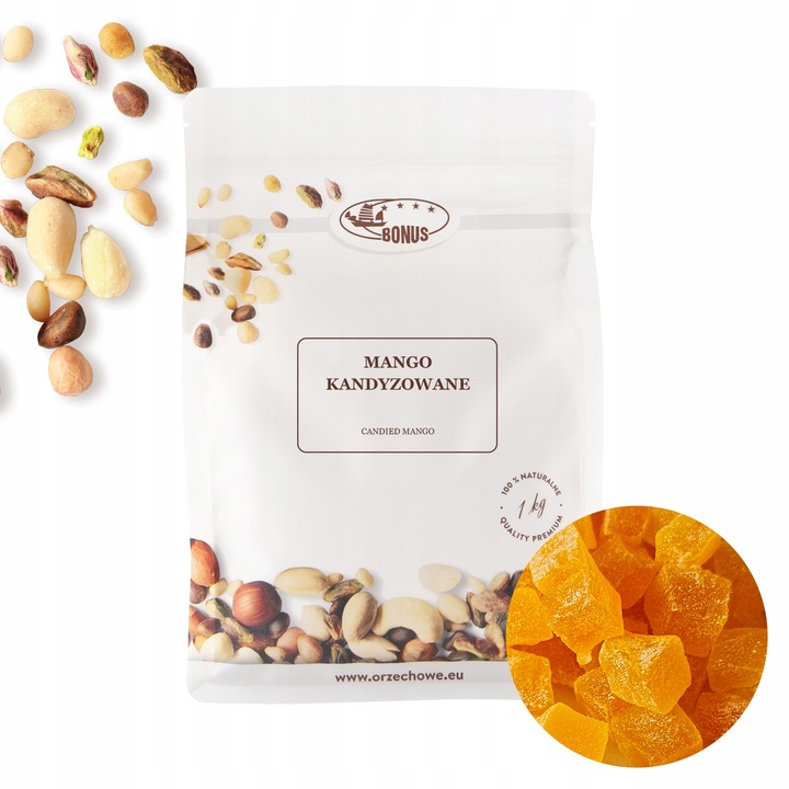Mango kandyzowane 1 kg