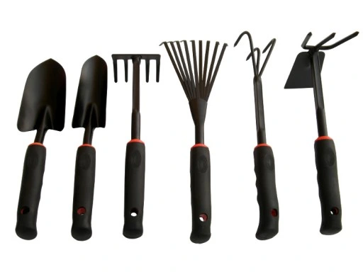 NARZĘDZIA OGRODOWE OGRODNICZE ZESTAW 6 SZTUK