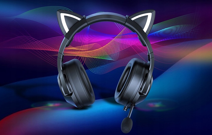 ONIKUMA K9 SŁUCHAWKI GAMINGOWE PRZEWODOWE NAUSZNE Z MIKROFONEM USB + 3.5MM