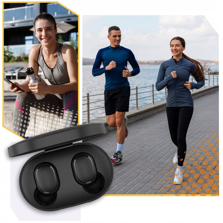 SŁUCHAWKI BEZPRZEWODOWE XIAOMI EARBUDS BASIC 2 + POWERBANK GRATIS