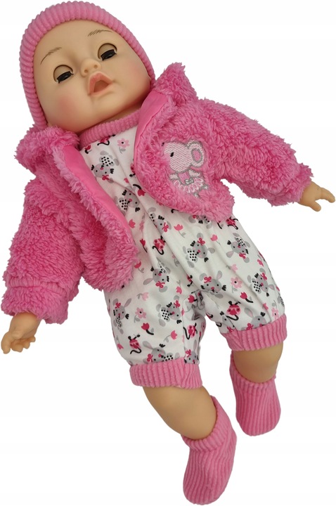 LALKA BOBAS MÓWI I ŚPIEWA ZAMYKA OCZY SMOCZEK_87K