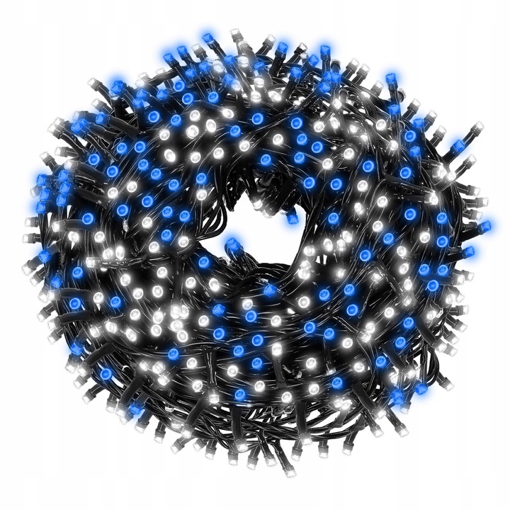 LAMPKI CHOINKOWE 300LED FLASH ZEWNĘTRZNE 17,5M ŚWIATEŁKA CHOINKOWE NA PRĄD