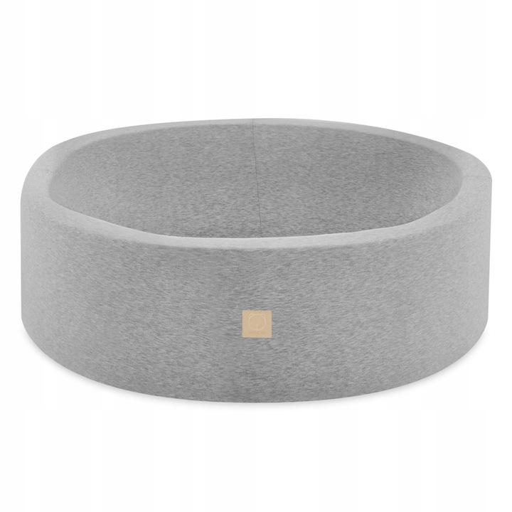 Suchy Basen bez piłek 90x30 dla Dzieci Szary Smart Okrągły MISIOO