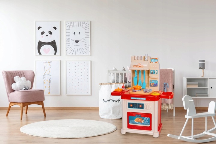 KUCHNIA DLA DZIECI ZESTAW KRAN GARNKI + AKCESORIA INTERAKTYWNA WODA PARA