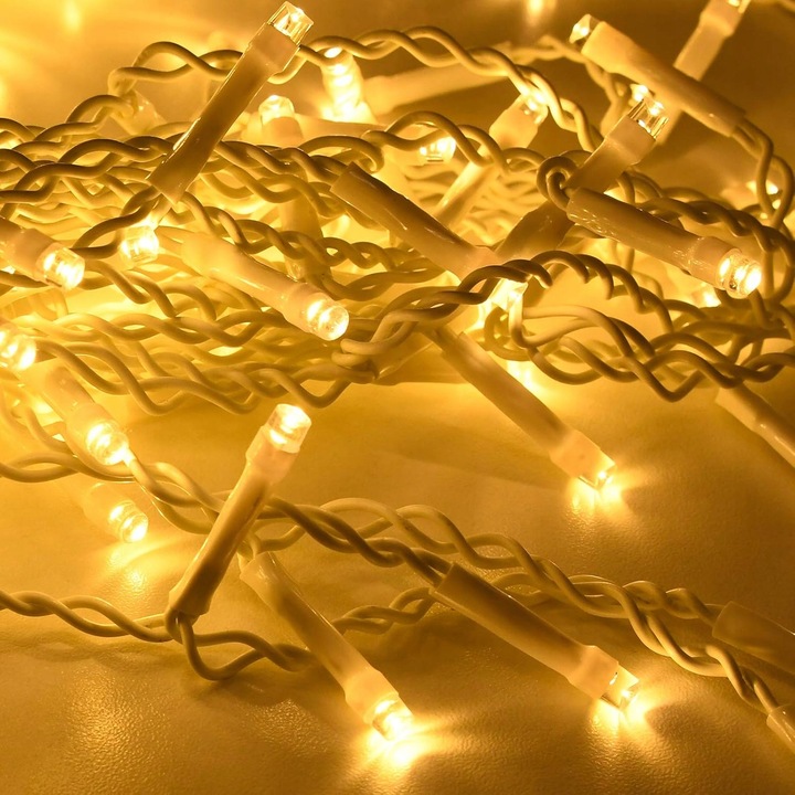 SOPLE 500 LED ŚWIATEŁKA LAMPKI CHOINKOWE ZEWNĘTRZNE WEWNĘTRZNE ŚWIĄTECZNE