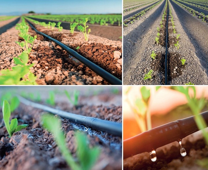 LINIA KROPLUJĄCA XXL 100m + 100el NAWODNIENIE KROPELKOWE WĄŻ KROPELKUJĄCY