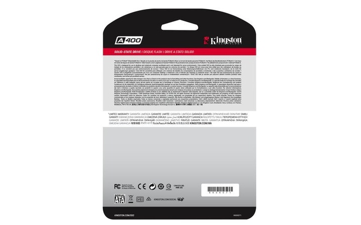 Dysk KINGSTON A400 480GB SSD