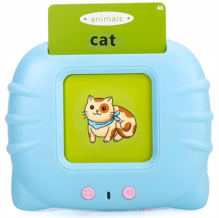 CZYTNIK KART DO NAUKI SŁÓWEK POLSKI I ANGIELSKI 448 SŁÓW TRZY TRYBY JĘZYKÓW