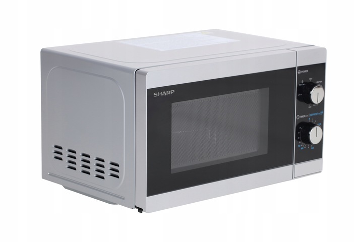 KUCHENKA MIKROFALOWA Z FUNKCJĄ GRILLOWANIA SHARP YC-MG01E-S 800W 20L