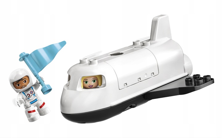 KLOCKI LEGO DUPLO LOT PROMEM RAKIETĄ W KOSMOS PREZENT DLA 2,3,4,5 LATKA