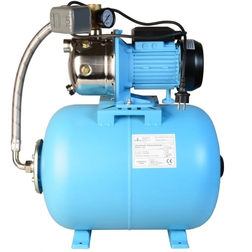 HYDROFOR 50L ZBIORNIK DO WODY POMPA HYDROFOROWA JS 1100 PEŁEN ZESTAW COVERA
