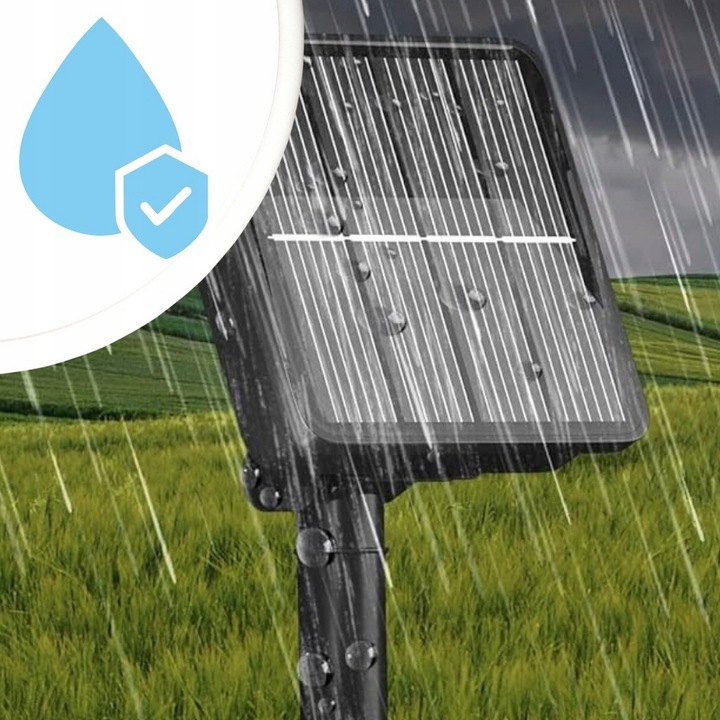 ŚWIĄTECZNE LAMPKI CHOINKOWE SOLARNE 200LED ZEWNĘTRZNE MULTIKOLOR 22M