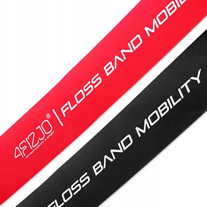 ZESTAW DO FLOSSINGU GUMA FLOSS BAND KOMPRESYJNA GUMA DO REHABILITACJI 2szt.