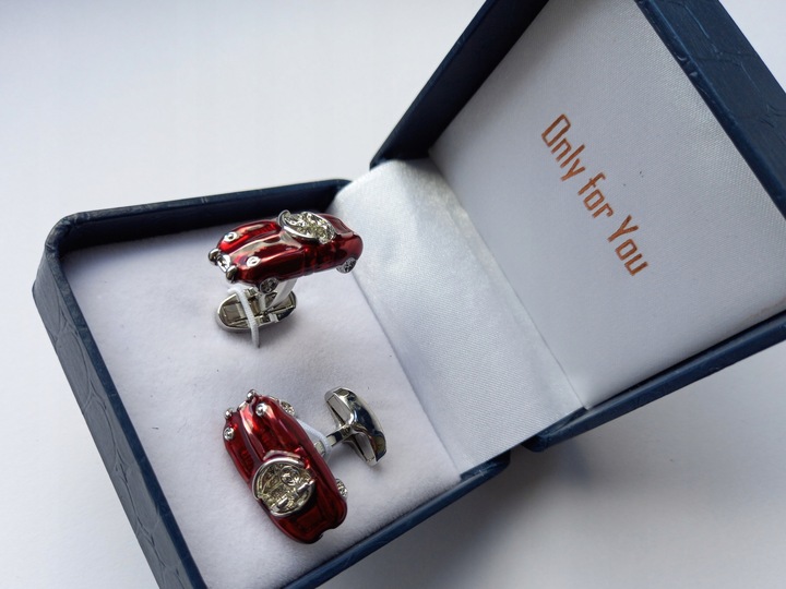 Spinki do mankiet koszuli Motor Motocykl Cross