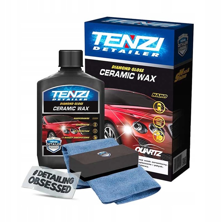 Wosk samochodowy TENZI Ceramic Wax 300 ml (3 elementy)