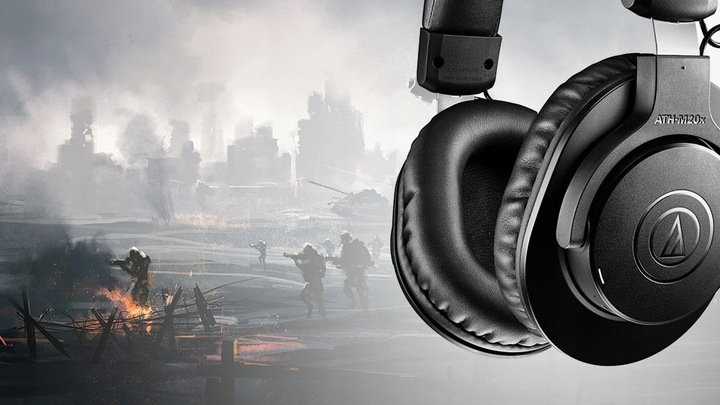 Słuchawki nauszne AUDIO-TECHNICA ATH-M20XBT Czarne