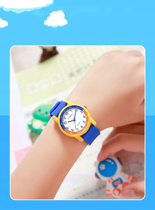 Zegarek Analogowe dla Dzieci w 4+ lat Wodoodporny
