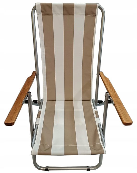 LEŻAK PLAŻOWY GUSIO WZMACNIANY 150 KG POLSKI PRODUKT KEMPING