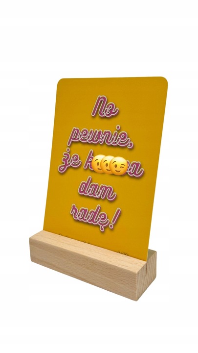 Karty afirmacji z przekleństwami dla dorosłych: Jestem wdzięczna w ch**.