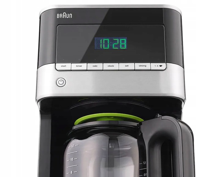 Ekspres przelewowy do kawy, dzbanek szklany Braun KF7120 (P)