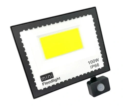 HALOGEN LED Z Czujnikiem Ruchu zmierzchu Naświetlacz Reflektor 100W MOCNY