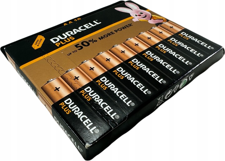 Bateria alkaliczna Duracell Plus AA LR6 MN1500 18 sztuk ORYGINAŁ