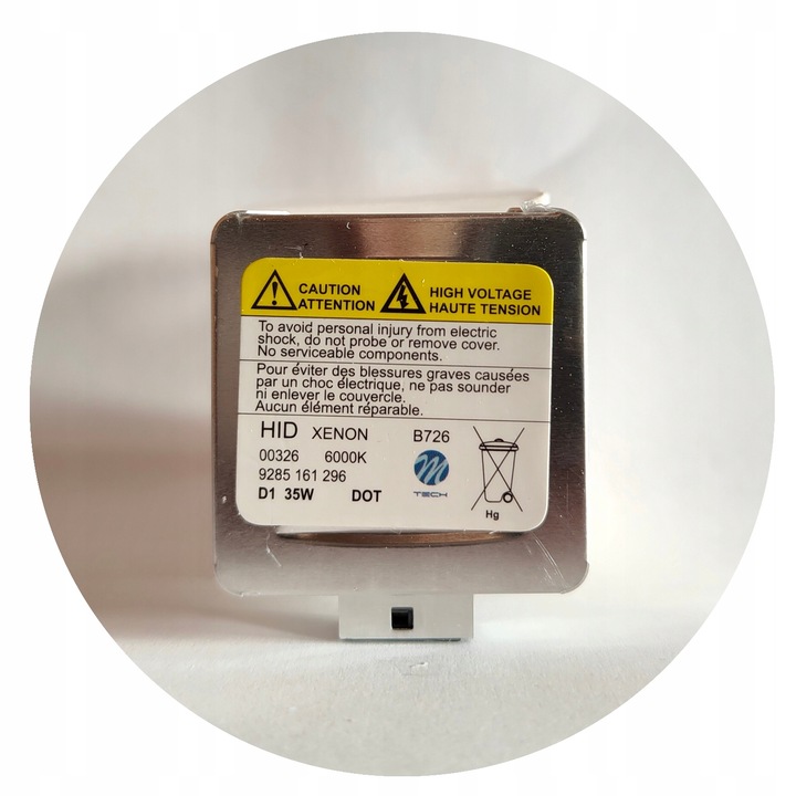 M-TECH D1S PREMIUM 6000K +30% Xenon Żarnik Palnik