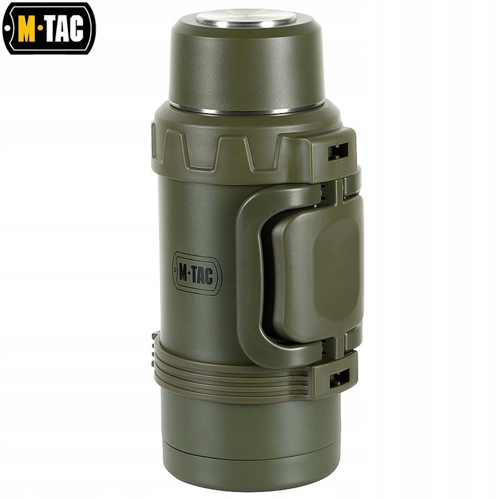 Termos Turystyczny Próżniowy Wojskowy Militarny M-Tac 1600 ml Type 2 OLIVE
