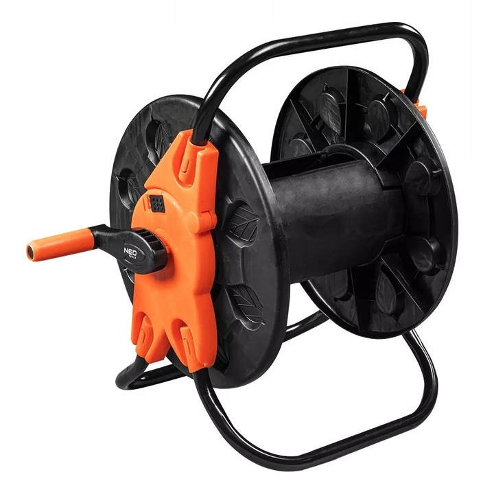 STOJAK NA WĄŻ OGRODOWY, TWORZYWO SZTUCZNE, DO 60 M WĘŻA 1/2" NEO TOOLS