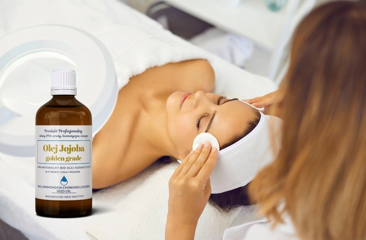 BIO olej JOJOBA zimnotłoczony redukuje zmarszczki