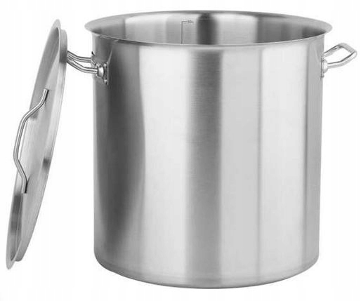 Garnek 100 l z miarką 50x50 cm 98 pokrywa indukcja