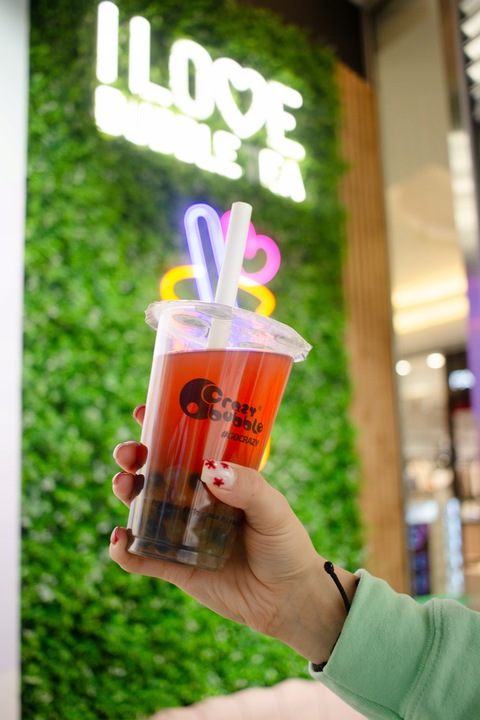 Żelki kokosowe - liczi / Coconout jelly Bubble Tea - 3,85 kg Crazy Bubble