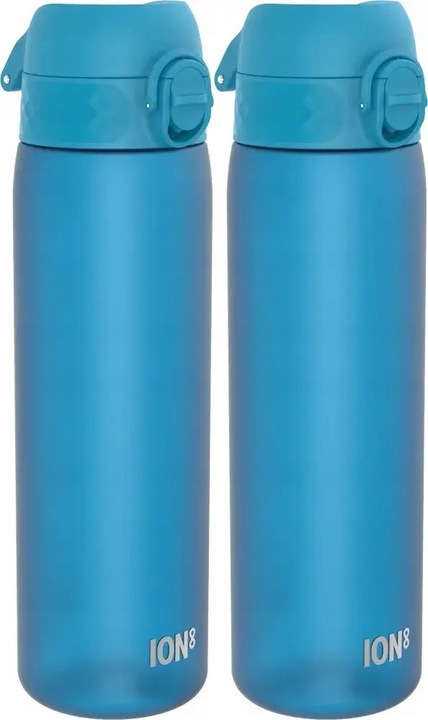 Niebieski Bidon na wodę dla chłopca do szkoły na wycieczkę ATEST ION8 x2